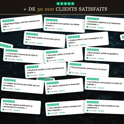 Avis clients vérifiés Trustpilot - Odin's Hall