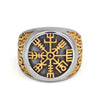Bague Bague compas du Viking et arbre de vie 9 - Odins Hall