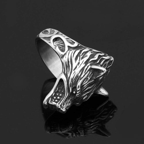 Bague Fenrir | Acier Inoxydable
