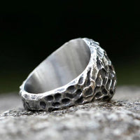 Bague \"Suivre son chemin\" Vegvisir | Acier inoxydable