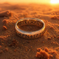 Bague Viking \"Anneau de la Saga Runique\"