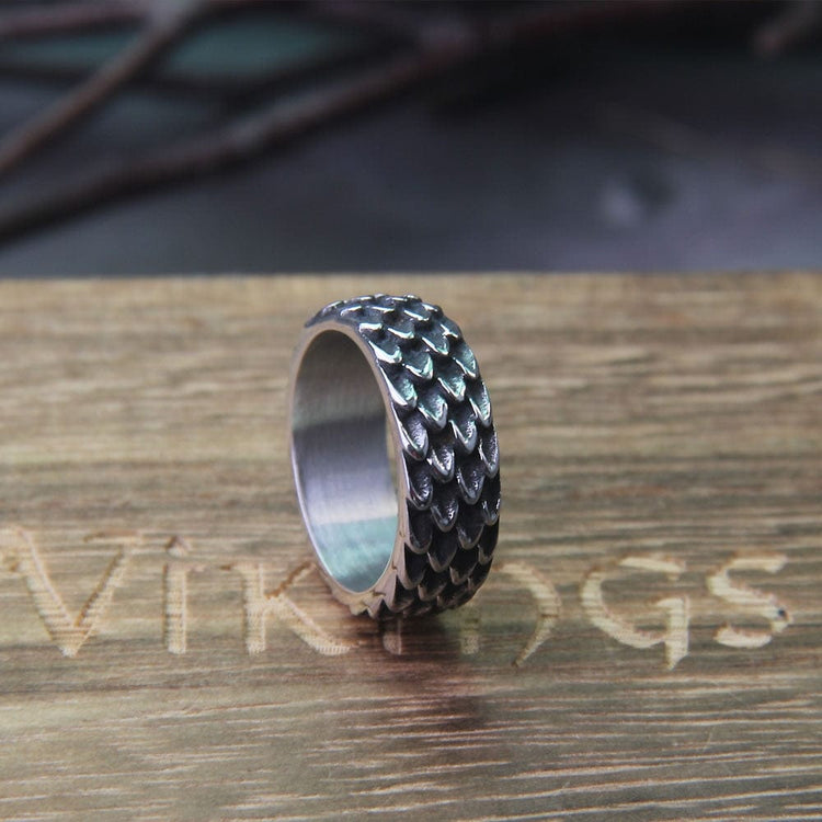 Bague Viking \"Bague de la Morsure de Jörmungand\"