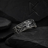 Bague Viking \"Bague des Ailes d'Odin\"