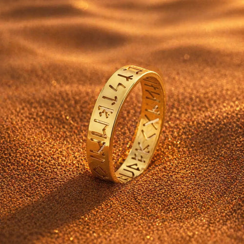 Bague Viking "Bague Runique de Freya"