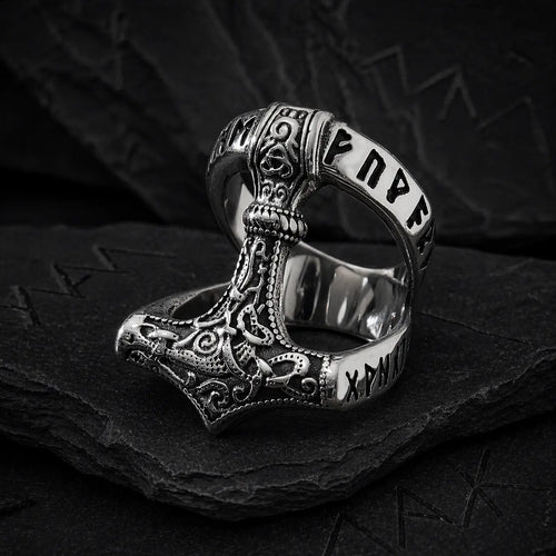 Bague Viking "Cercle de Mjölnir"