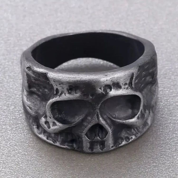 Bague viking \"Défie le destin\"