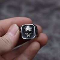 Bague viking \"L'esprit vengeur\"
