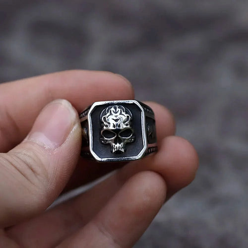 Bague viking "L'esprit vengeur"