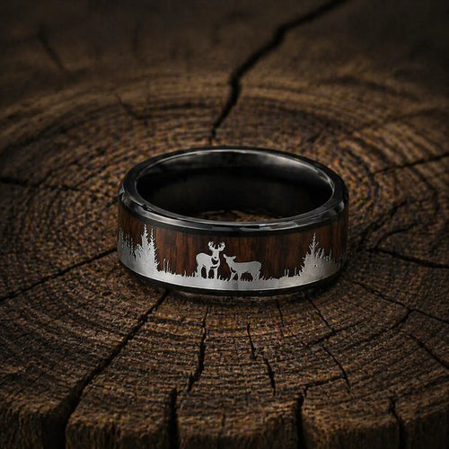Bague Viking - Prospérité d' Eikthyrnir