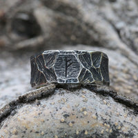 Bague viking rune \"Destinée héroïque\"