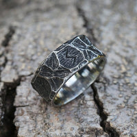 Bague viking rune \"Destinée héroïque\"