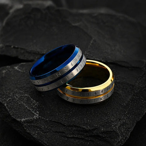 Bague Viking - Runes De l'Eternel