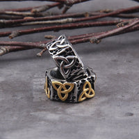 Bague Viking - Triquetra Nordique