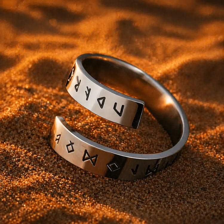 Bague Vikings - La Tornade Runique