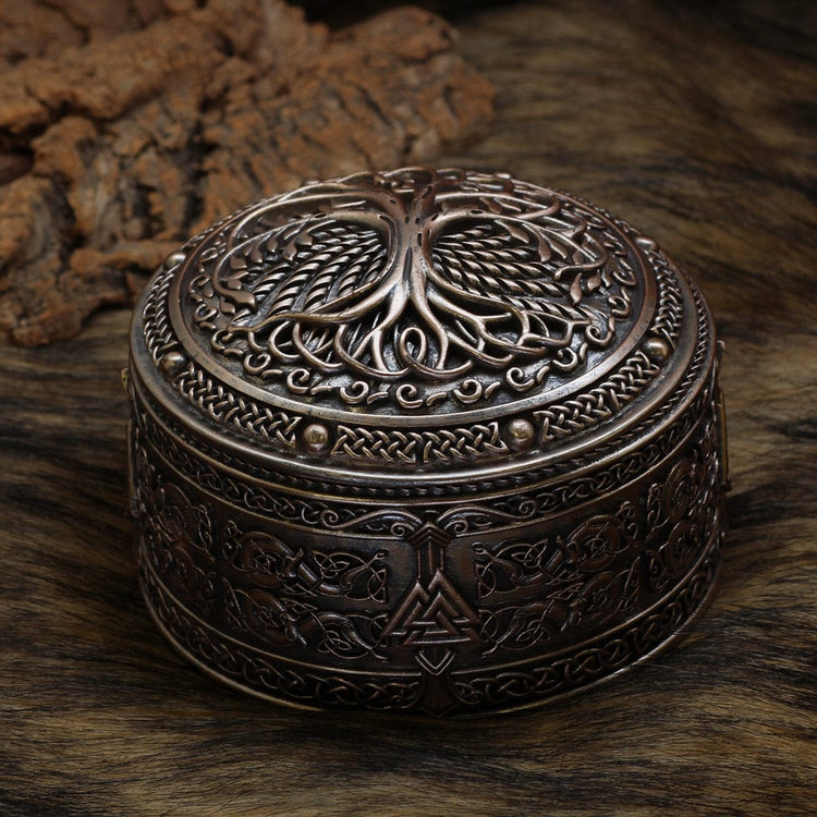 Boite à Bijoux Viking - Yggdrasil