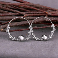 Boucles d'oreilles tête de mort