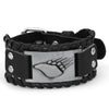 Bracelet Bracelet Berserker en cuir 21cm - Odins Hall