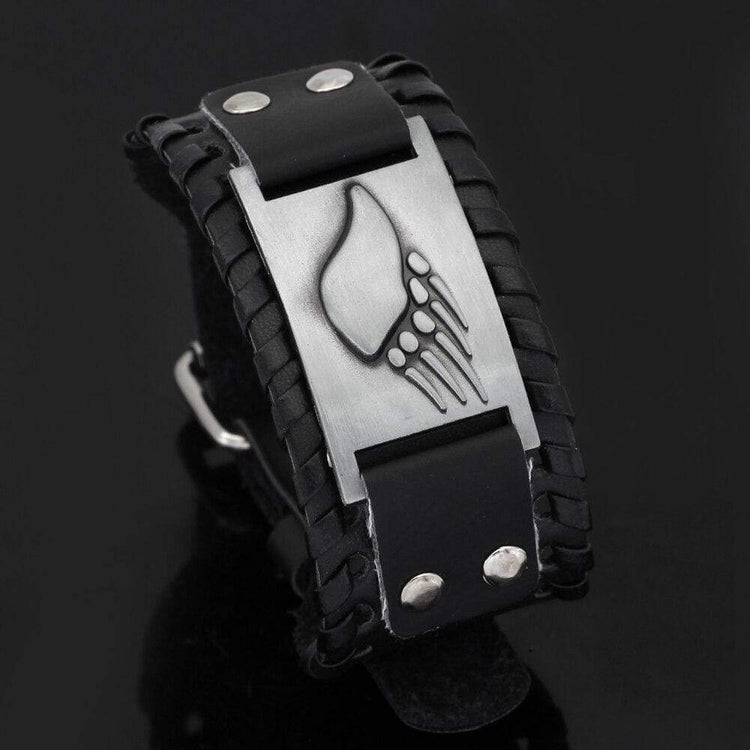 Bracelet Berserker en cuir