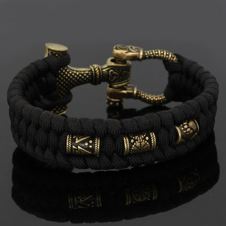 Bracelet Mjolnir version OR