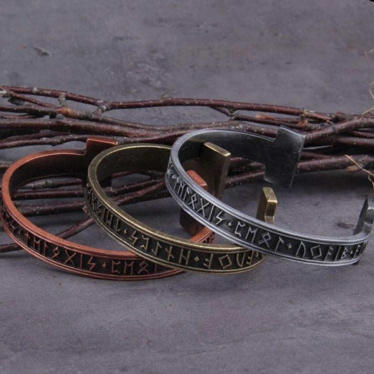 Bracelet runique Viking \"Pouvoir d'incantation\"