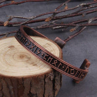 Bracelet runique Viking \"Pouvoir d'incantation\"