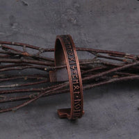 Bracelet runique Viking \"Pouvoir d'incantation\"
