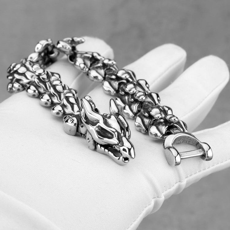 Bracelet Viking \"Bracelet de l'Enlaceur de Monde\"