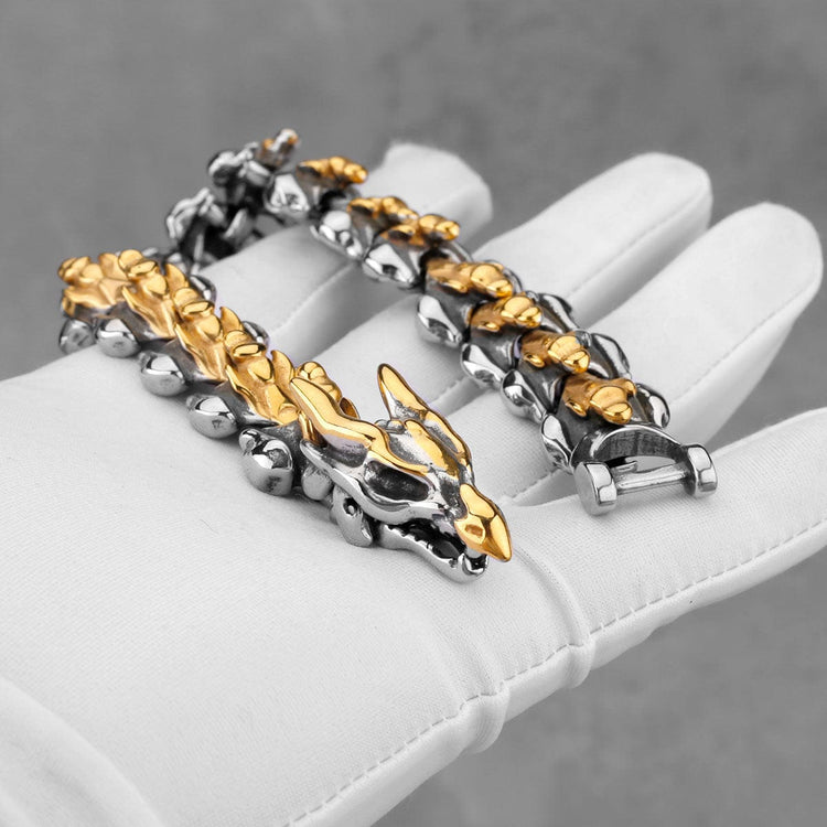 Bracelet Viking \"Bracelet de l'Enlaceur de Monde\"