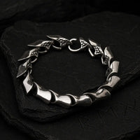 Bracelet Viking \"Bracelet de la Puissance de Nidhogg\"