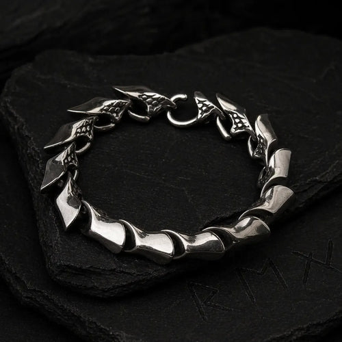 Bracelet Viking "Bracelet de la Puissance de Nidhogg"