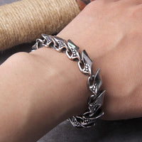 Bracelet Viking \"Bracelet de la Puissance de Nidhogg\"