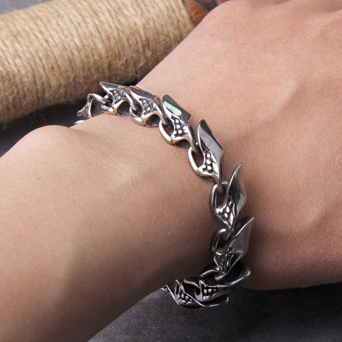 Bracelet Viking "Bracelet de la Puissance de Nidhogg"