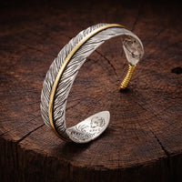 Bracelet Viking - Les Ailes de Huginn et Muninn