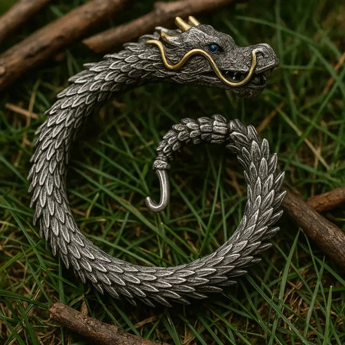 Bracelet Viking Tête de Dragon
