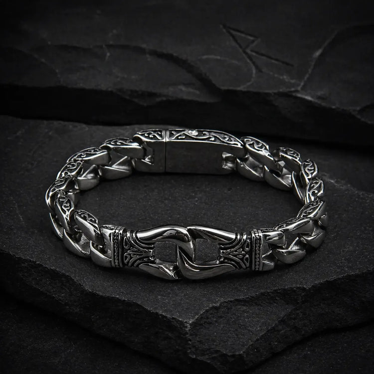 Bracelet Viking Union - Acier inoxydable