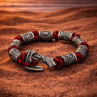 Bracelets enroulés nordiques \"Force surhumaine\"