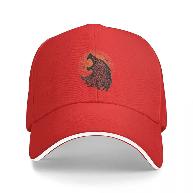 Casquette viking \"Hurlement de Fenrir\"