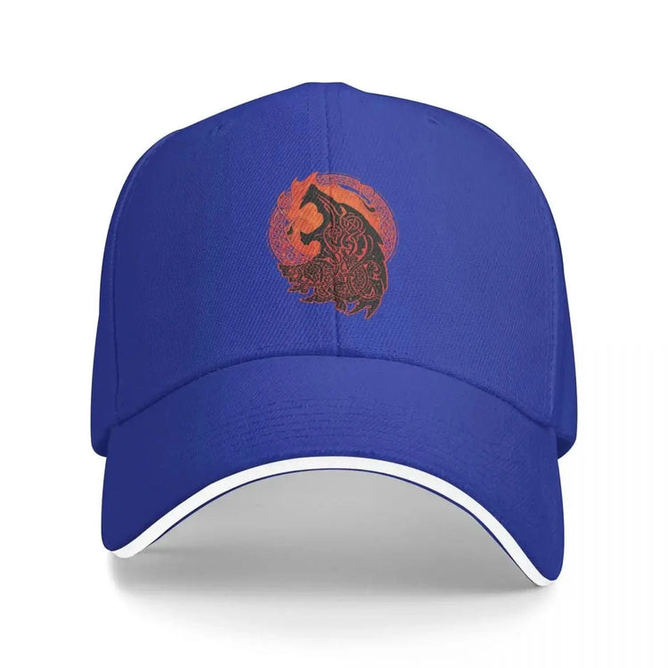 Casquette viking \"Hurlement de Fenrir\"