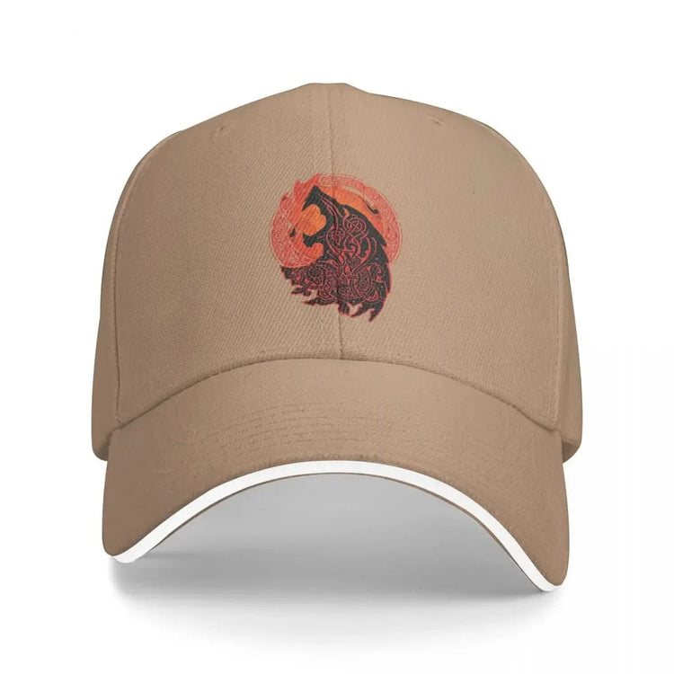 Casquette viking \"Hurlement de Fenrir\"