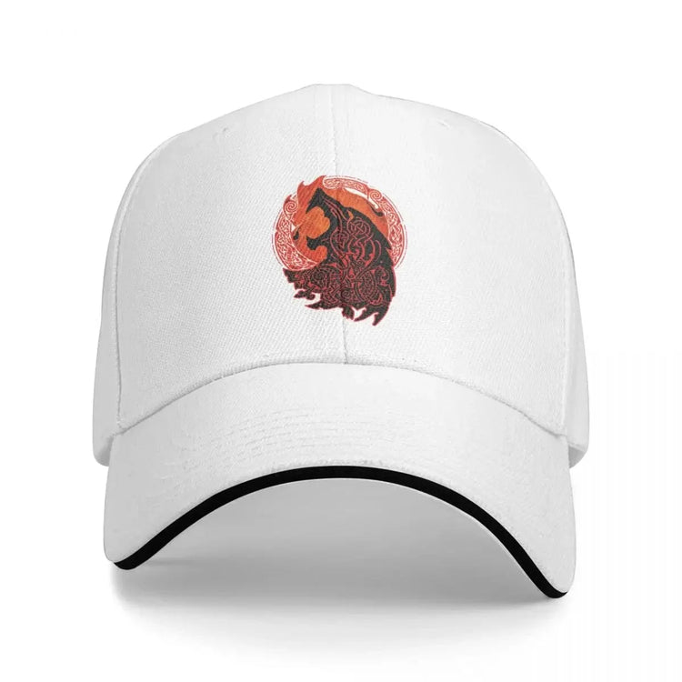 Casquette viking \"Hurlement de Fenrir\"