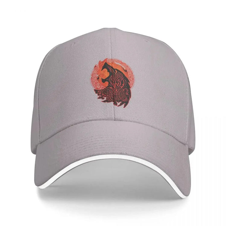 Casquette viking \"Hurlement de Fenrir\"