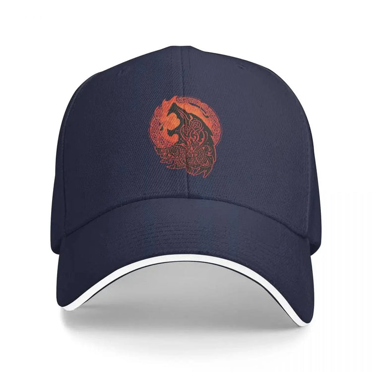 Casquette viking \"Hurlement de Fenrir\"