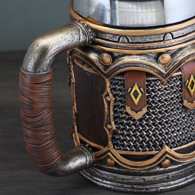 Chope viking \"Berserker Fury\" en résine