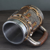 Chope viking \"Berserker Fury\" en résine