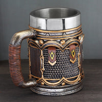 Chope viking \"Berserker Fury\" en résine