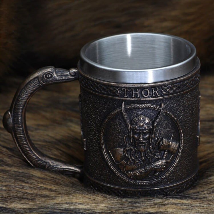Chope Viking \"Calice du Marteau Divin\"