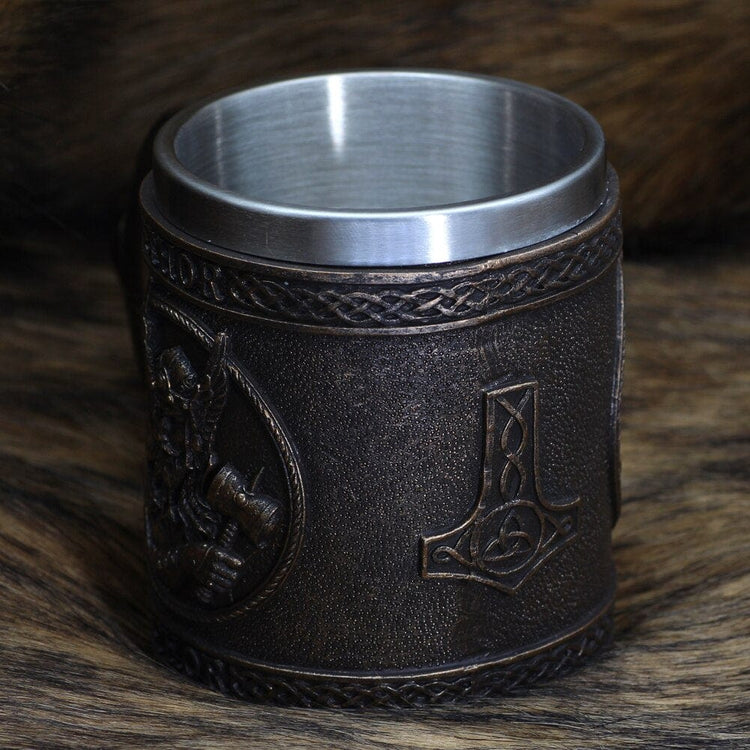 Chope Viking \"Calice du Marteau Divin\"