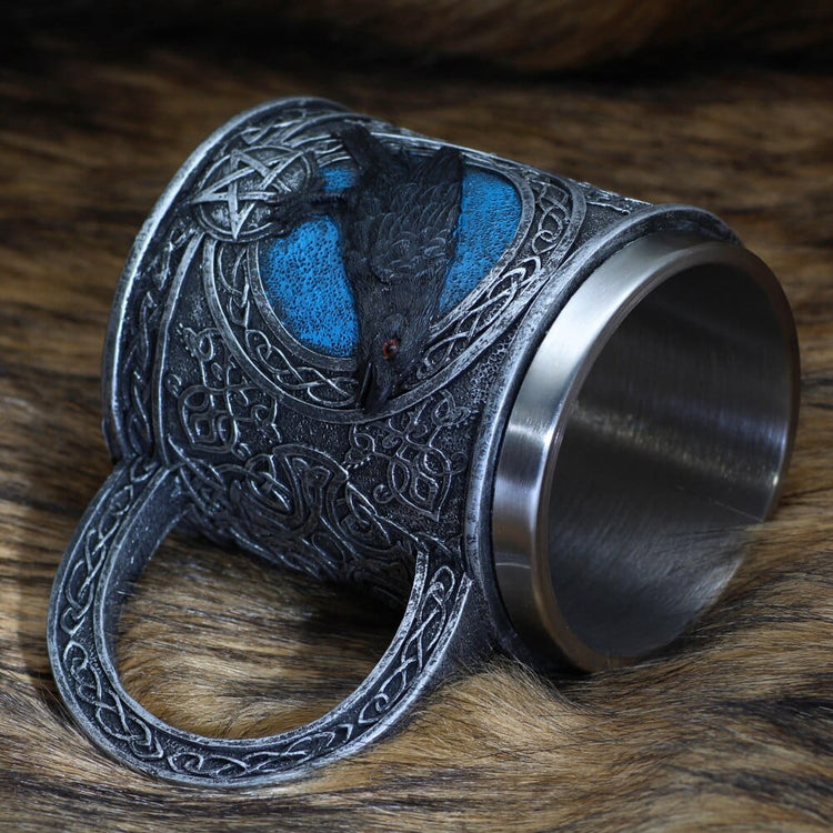 Chope viking \"Le Calice des Yeux d'Odin\"