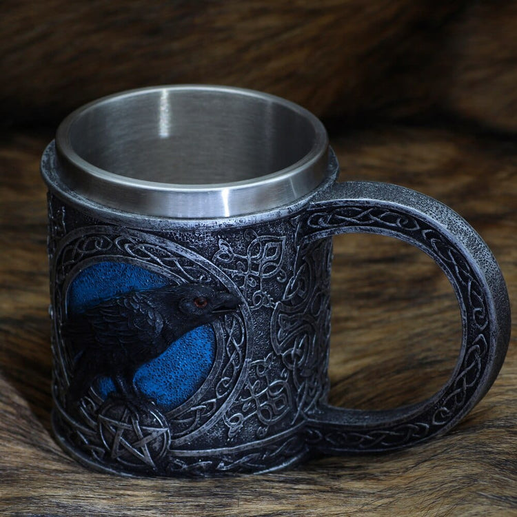 Chope viking \"Le Calice des Yeux d'Odin\"