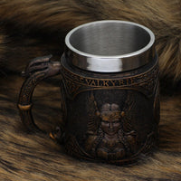 Chope viking \"Tankard des Ailes de la Valkyrie\"